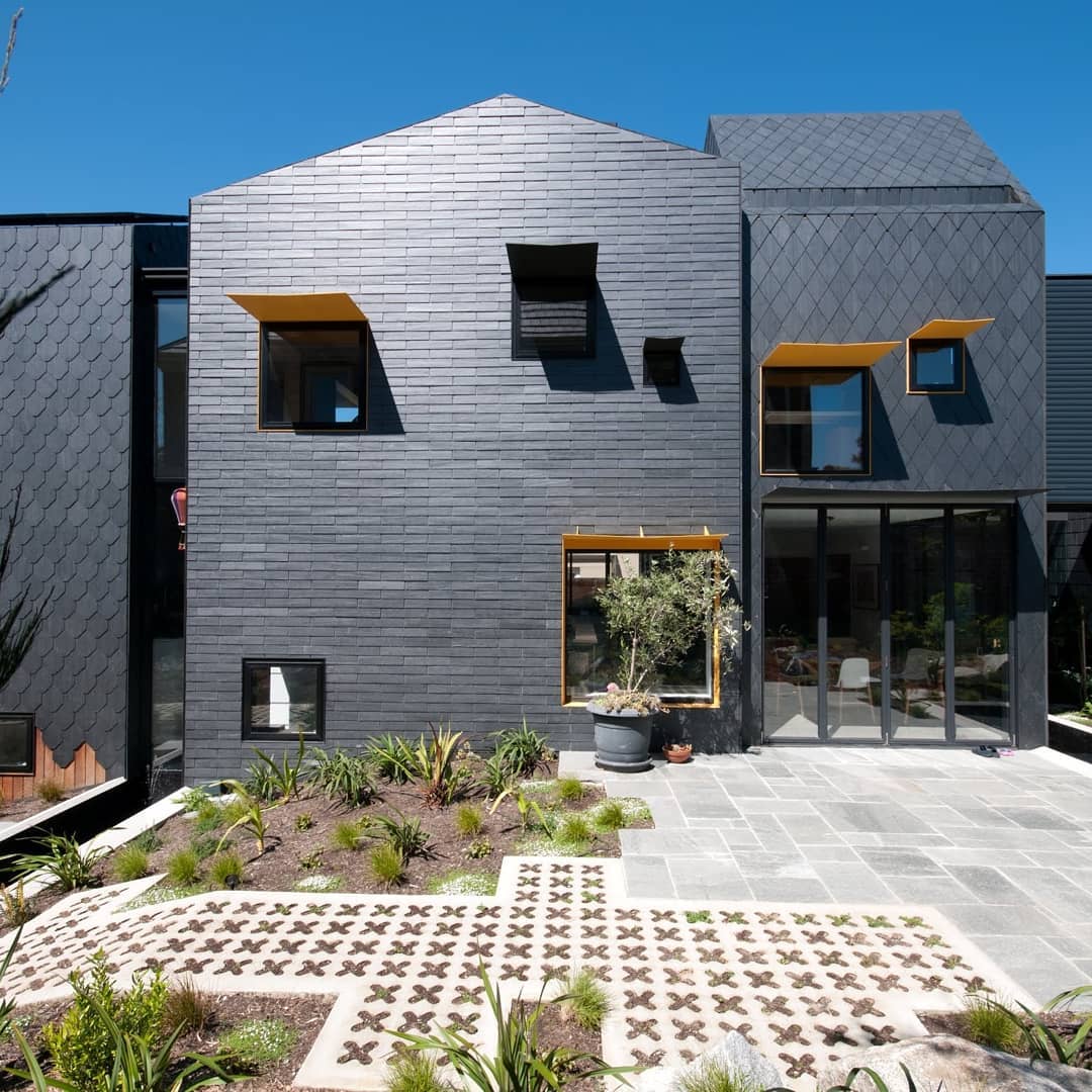 Плитка из натурального камня, Сланец фасадный 320*220*5/7 мм