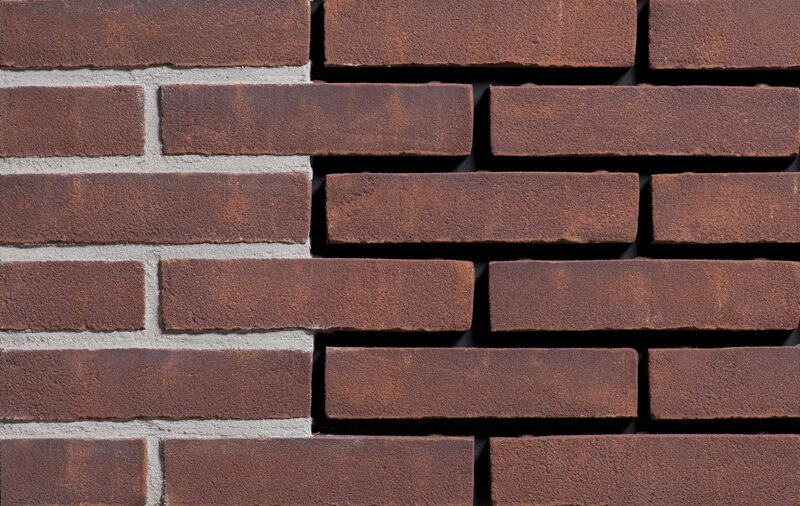 Royal Rosso burgundy red WF 210х100х50 мм, Кирпич ручной формовки Engels baksteen