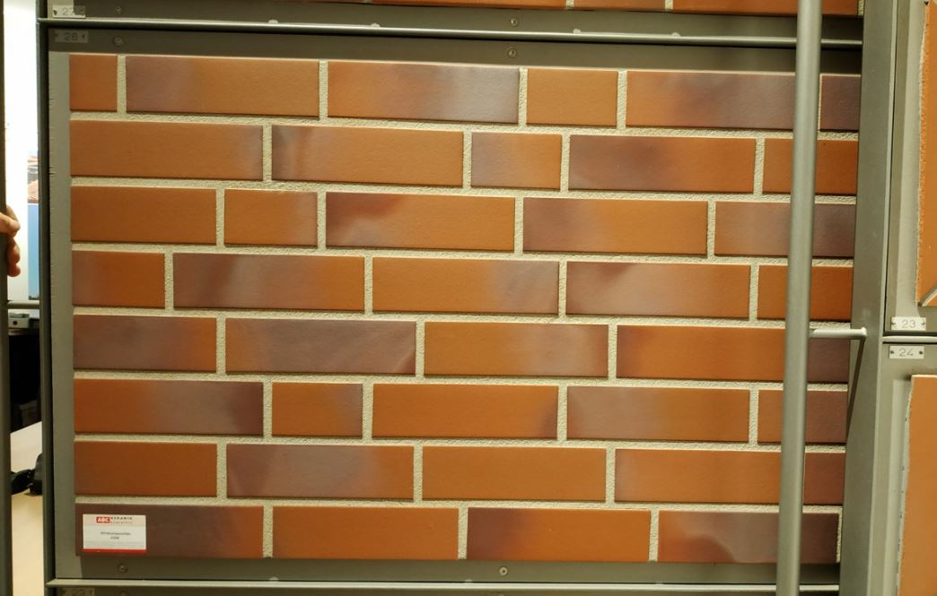 Фасадная Термопанель из пенополистирола ППС 60 мм с клинкерной плиткой Quaranit Juist glatt 240*71*10 мм