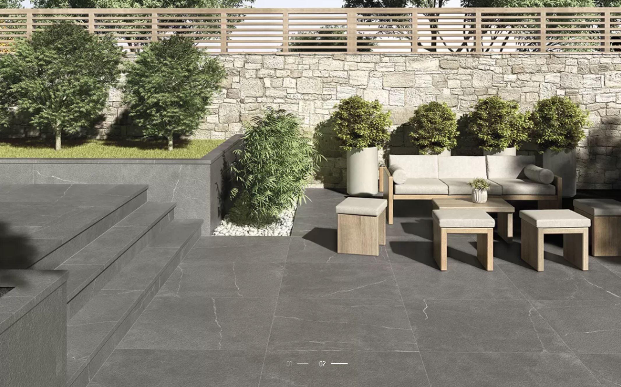 Albaroc HULLA Exagres 330*330*12 мм, клинкерная ступень флорентинер- с капиносом, противоскользящая