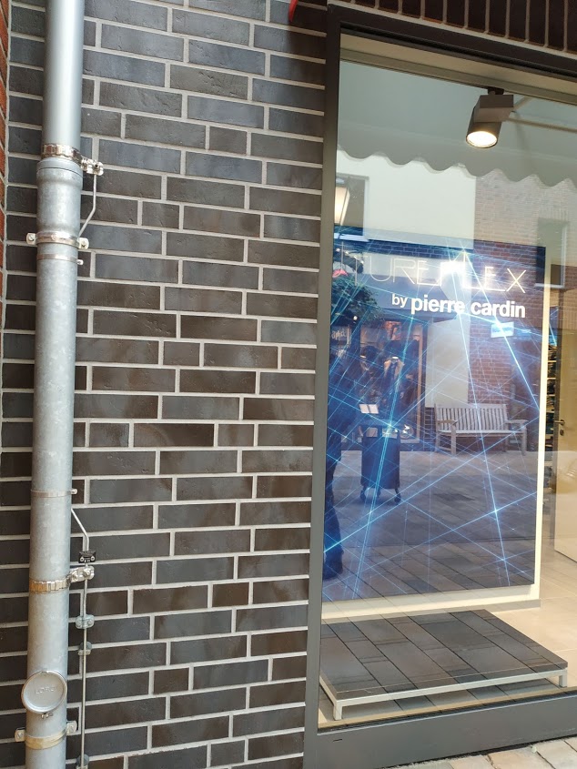 ABC Schieferstruktur Dresden, 240*52*7 мм Клинкерная фасадная плитка под кирпич Черный, Тёмно-серый.