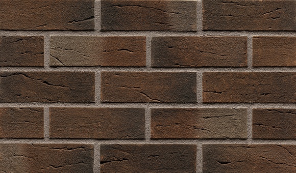 Кирпич облицовочный Клинкерный ABC 5358 Torfmoor blau-bunt wasserstrich-besandet  55NF 240*71*55 мм