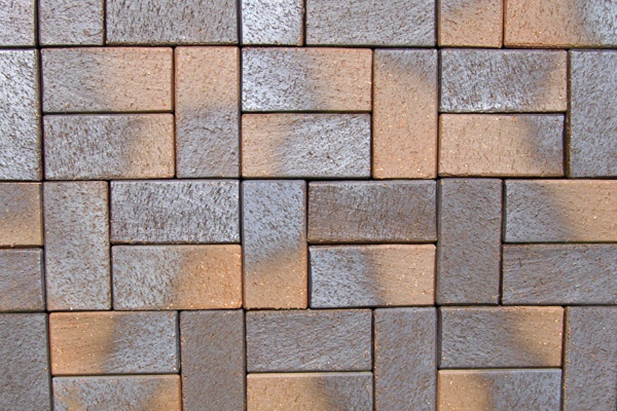 Тротуарная плитка клинкерная ABC Lederfarben black (Ледерфарбен блакк) 200*100*20 мм