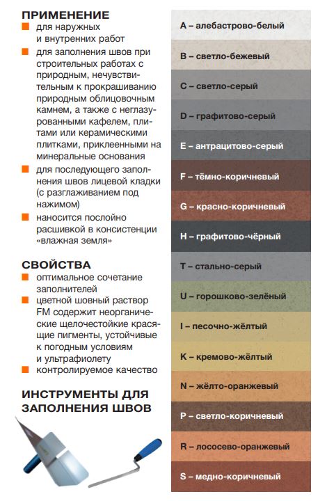 Затирка для кирпичных швов quick-mix FM. T стально-серый, 30 кг