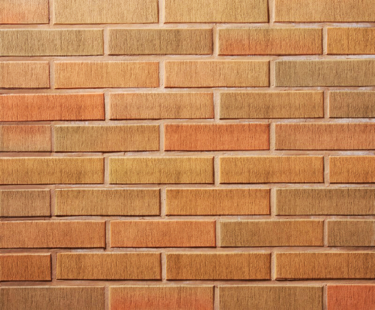 Кирпич клинкерный облицовочный терракотовый, Lode ASA RUDITE   штриховая, 250*85*65 мм