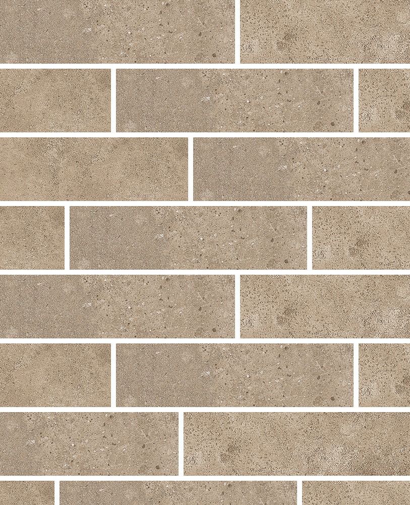 Юта-3 бежевая клинкерная фасадная плитка под кирпич 245*65*7 мм, керамин