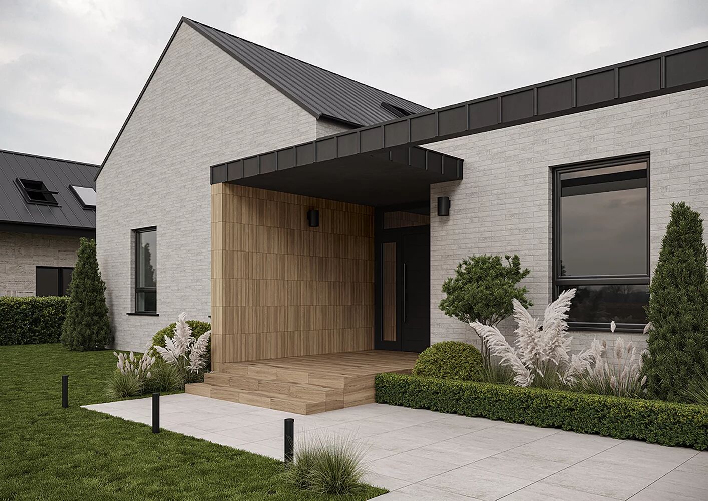 Клинкерная плитка Carrizo Wood 600*300*8,5 мм – для улицы, террасы, крыльца, лестницы, морозостойкая