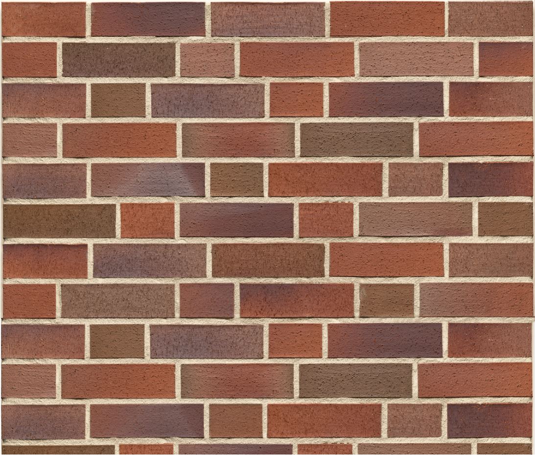 Кирпич облицовочный Клинкерный ABC 5557 Bevergern blau-bunt geschält 55NF 240*71*55 мм