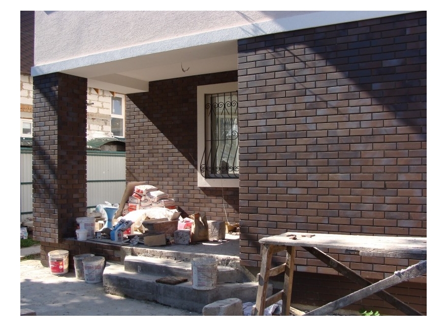 Клинкерная фасадная плитка облицовочная под кирпич ABC Baltrum genarbt 240*52*10 мм