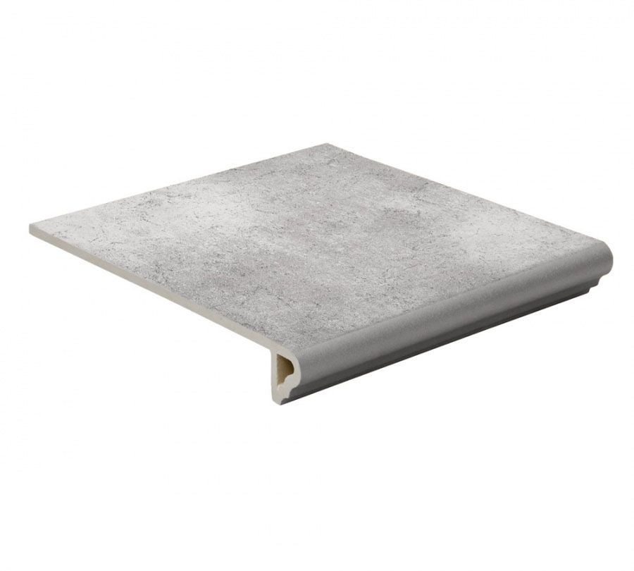 Клинкерная ступень Флорентинер противоскользящая плитка MONMARTE WK31230 Steingrau 310*320*9,5 мм Westerwalder Klinker