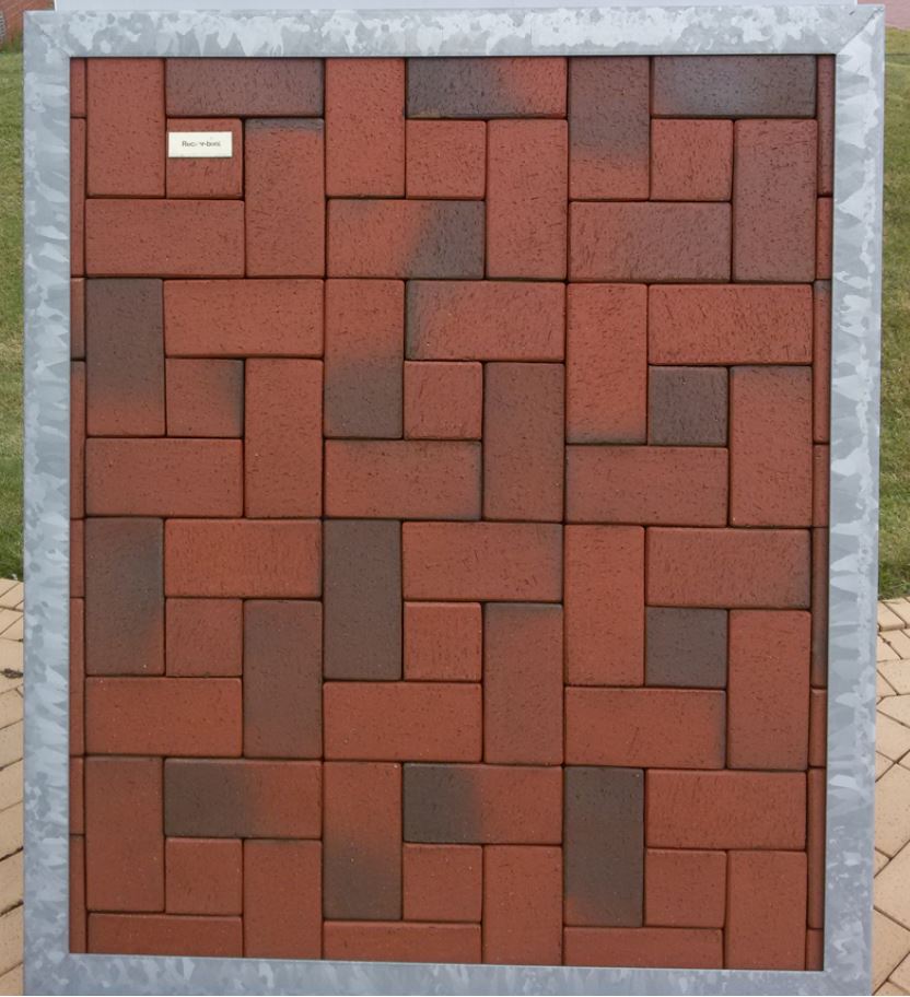 Тротуарная плитка / брусчатка Клинкерная ABC Recker-bunt (Реккер-бунт) 200*100*40 мм