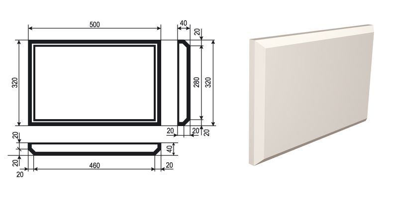 боссаж - рустовой камень