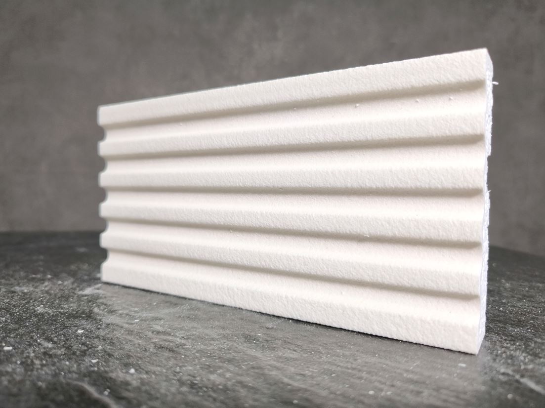 Молдинг для фасада - лепнина, декор из пенополистирола МВ-100/6 100*25*2000 мм