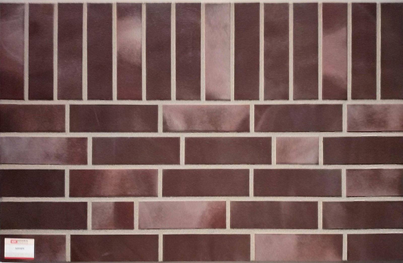 Aubergine 240*71*10 мм, Клинкерная фасадная плитка облицовочная под кирпич ABCklinker