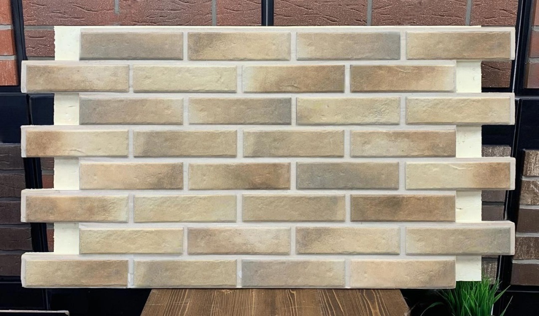 Retro Brick Masala фасадная термопанель из пенополиуретана ППУ 65 мм