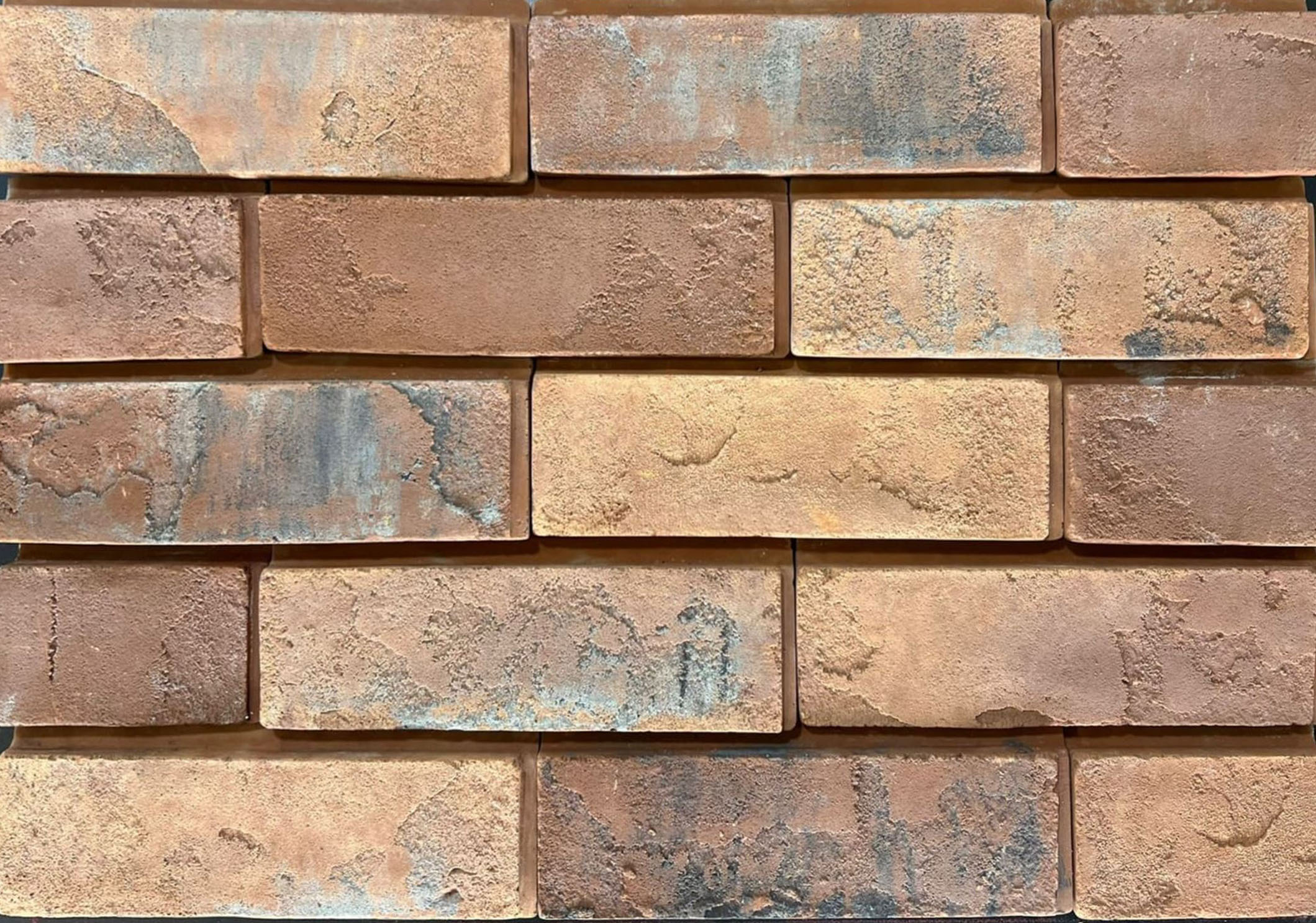 Brick Line 1V 250×80×24 мм — фасадная плитка под кирпич ручной формовки без шва для навесных фасадов