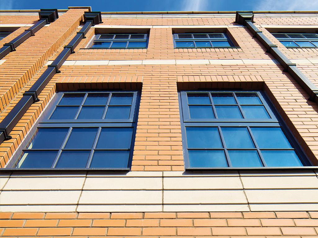 Клинкерная фасадная плитка облицовочная под кирпич Stroeher (Штроер) Keravette Chromatic 320 sandgelb гладкая NF11, 240*71*11 мм