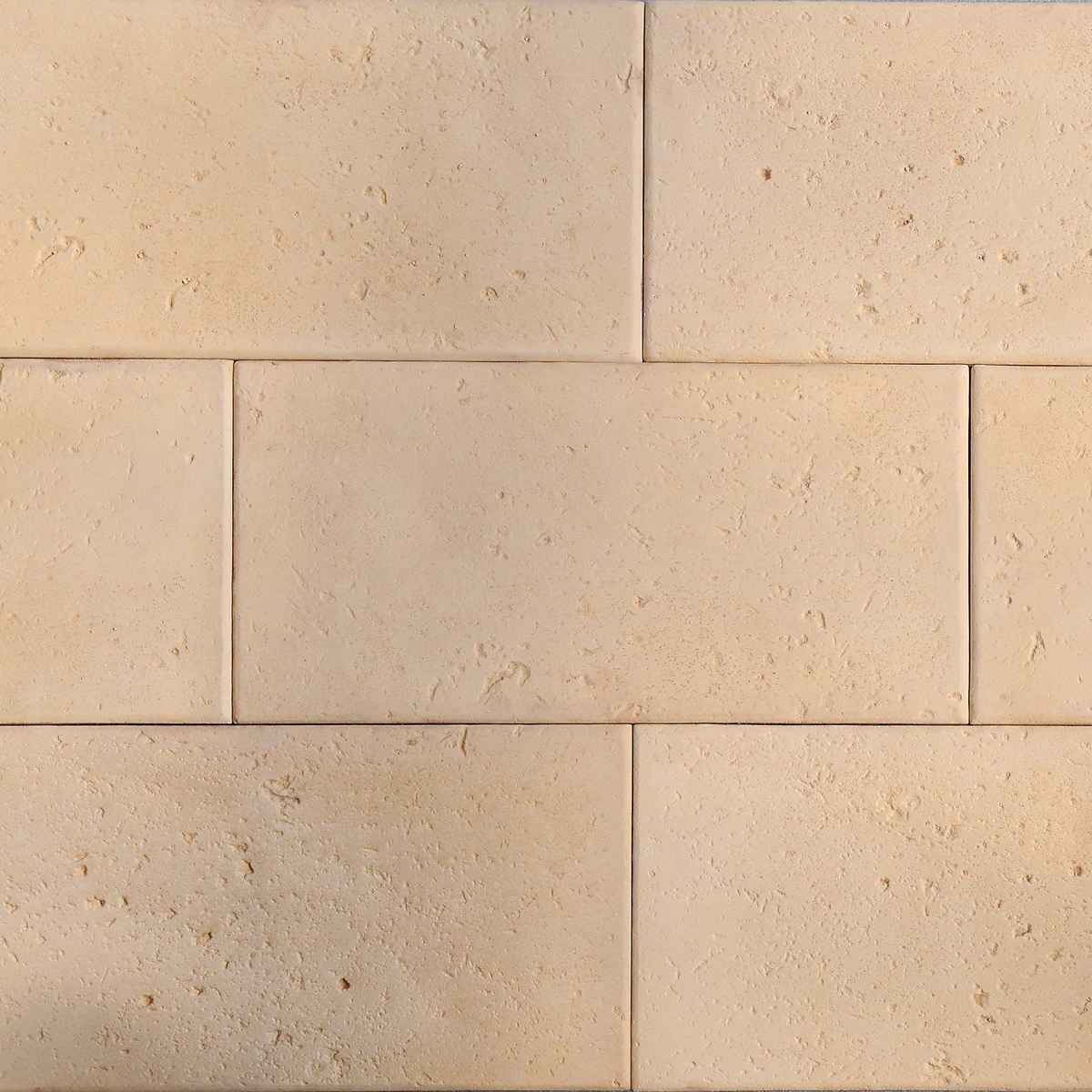 Травертин-2 Искусственный камень плитка для навесного вент фасада без расшивки шва  200X400X24 мм