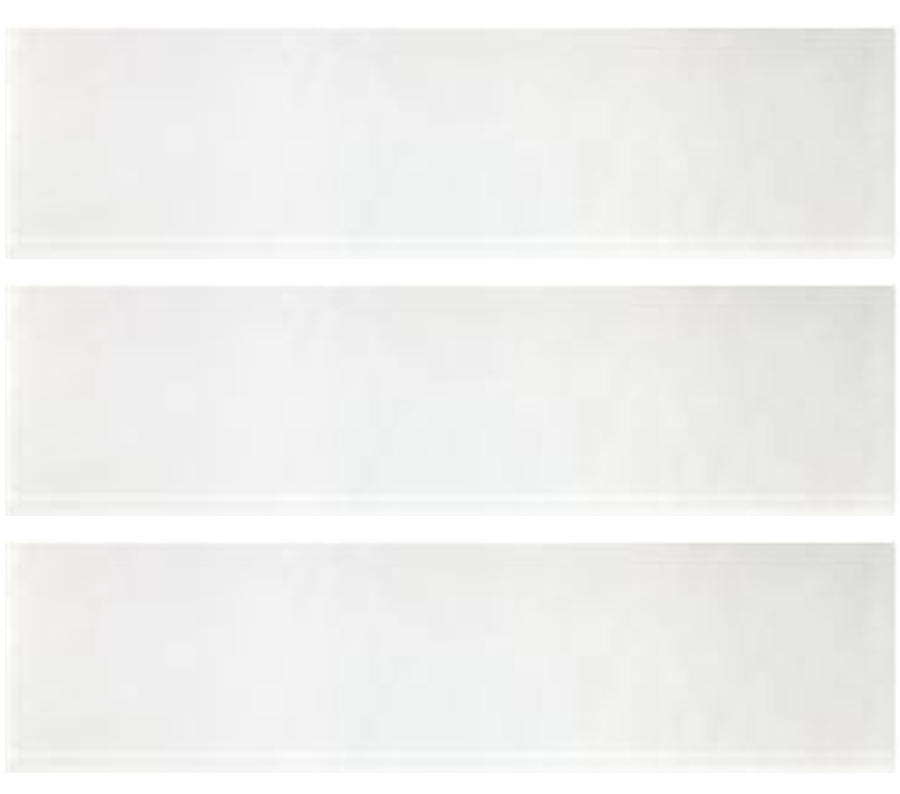 №32 Глазурованная Фасадная плитка Клинкерная облицовочная под кирпич 283х84х11 мм цвет белый RAL