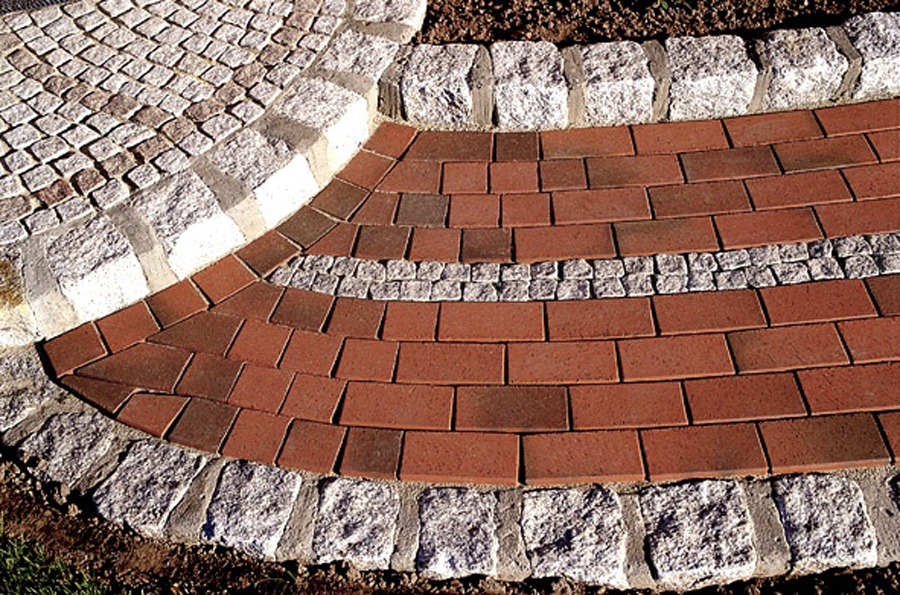 Тротуарная плитка / брусчатка Клинкерная ABC Recker-bunt (Реккер-бунт) 200*100*45 мм