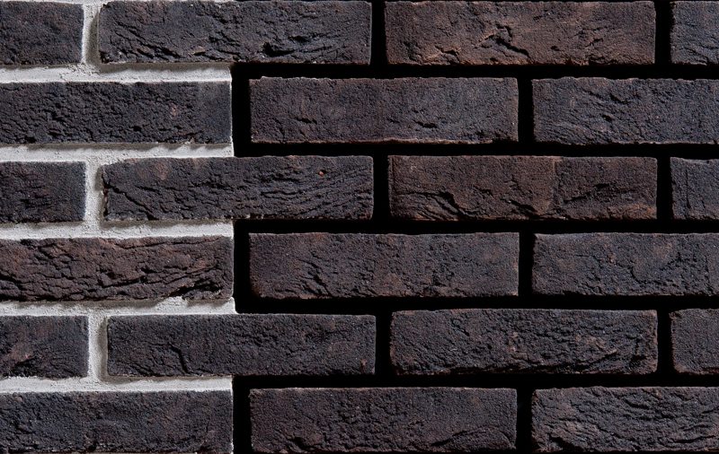 Obsidiaan WF 209х101х50 мм, Кирпич ручной формовки Engels baksteen