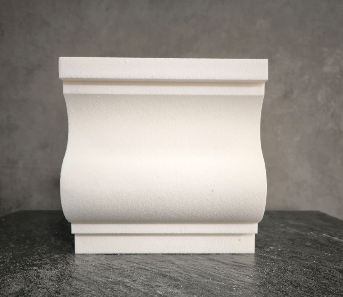 Молдинг для фасада - лепнина, декор из пенополистирола МВ-200/3 200*50*2000 мм