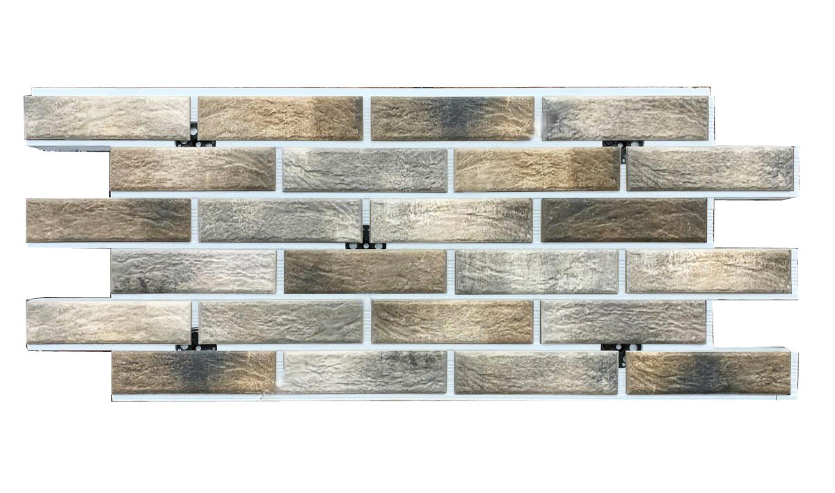 Loft Brick Pepper фасадная термопанель из пенополистирола ППС 50 мм с клинкерной плиткой