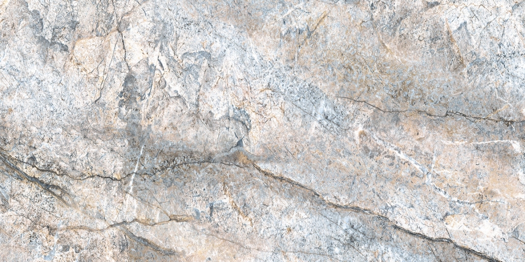Marble Castol Blue (мрамор серо-синего оттенка с плавными прожилками)— гибкий камень 1200×600 мм
