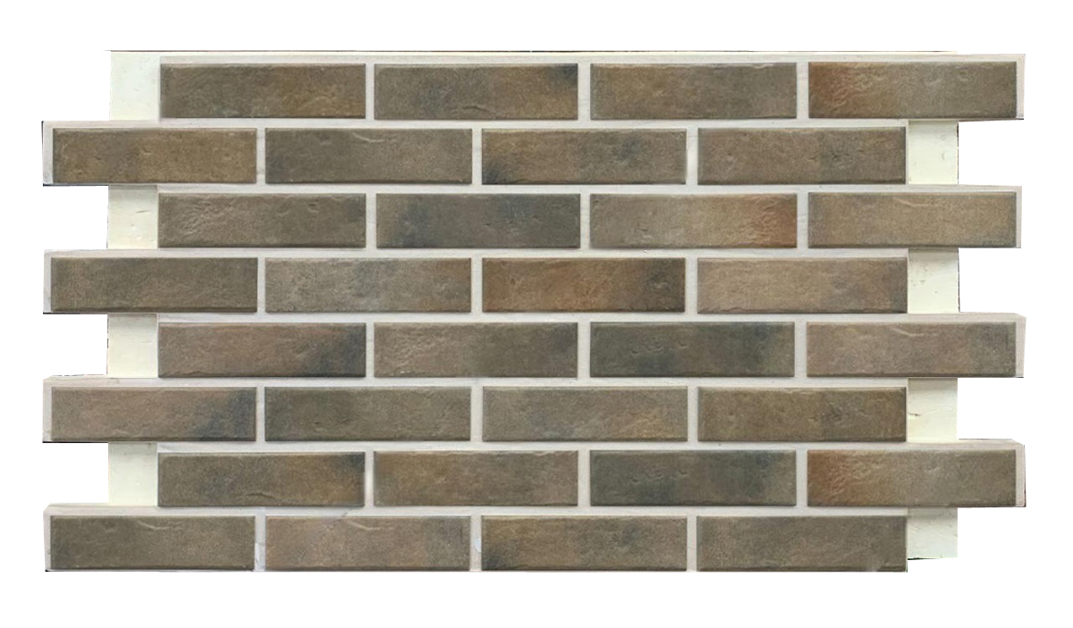 Retro Brick Cardamon фасадная термопанель из пенополиуретана ППУ 65 мм
