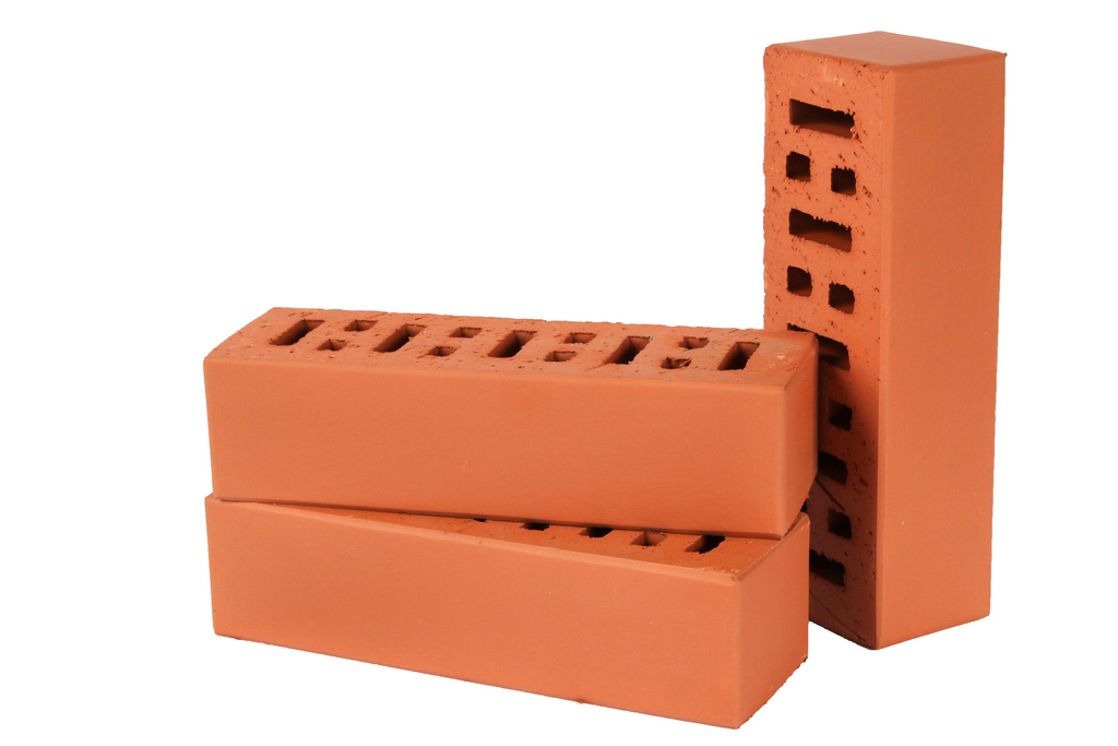 Lode Janka гладкий, 250*85*65 мм, Печной Кирпич керамический пустотелый, терракотовый, красный