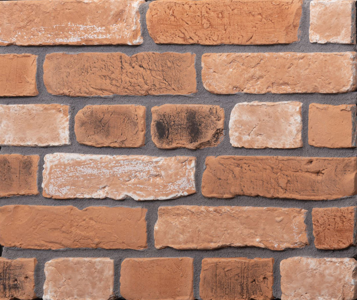 2 Скандинавский кирпич 250-260*60-70*15 мм, декоративный камень для фасада и интерьера Petra