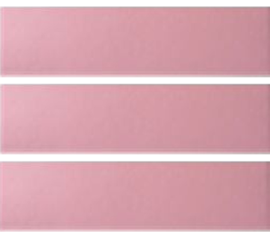 №24 Глазурованная Фасадная плитка Клинкерная облицовочная под кирпич 283х84х13,5 мм цвет розовый RAL