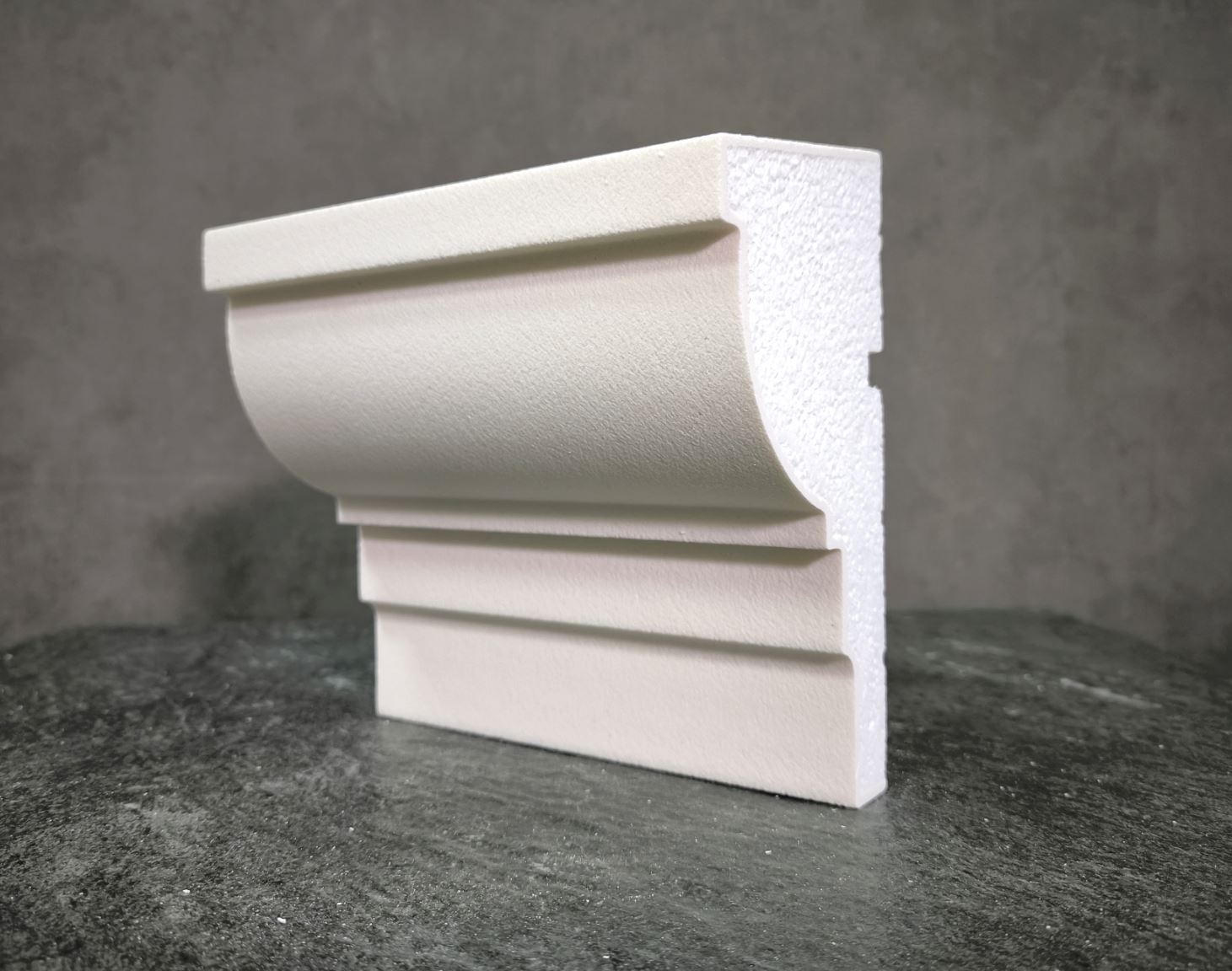 КАРНИЗ для Фасада и Интерьера - лепнина, декор из пенополистирола КВ-190/1 190*95*2000 мм