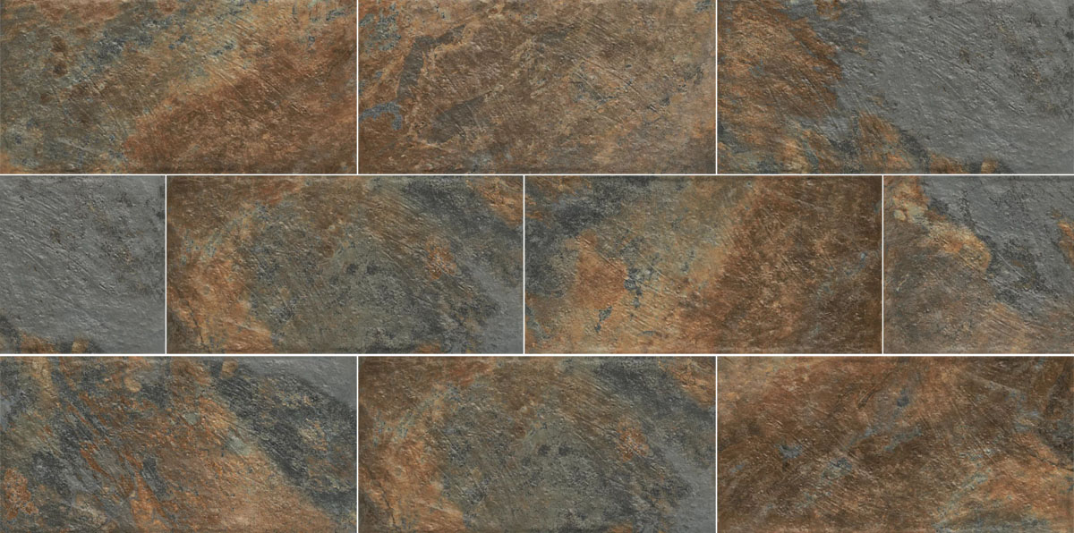 Клинкерная плитка Ardis Rust 600x300x8,5 мм – для улицы, террасы, крыльца, лестницы, морозостойкая