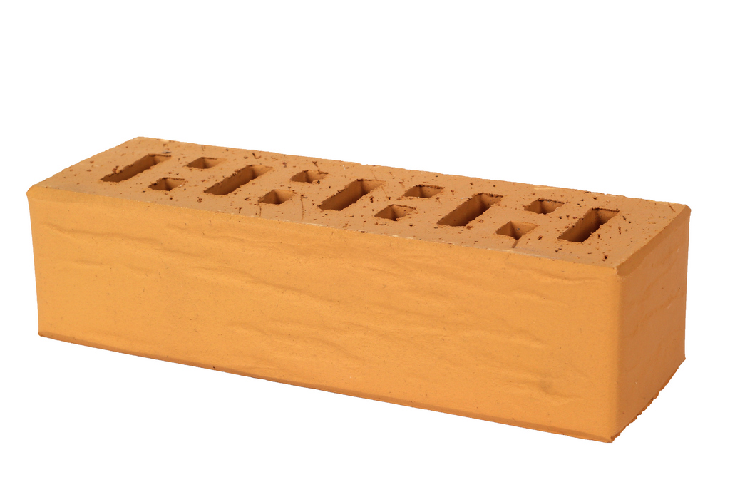 Lode VECA DZINTRA ретро, 250*85*65 мм, Печной Кирпич керамический пустотелый, темно-желтый