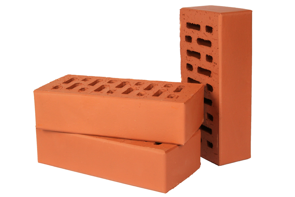Lode Janka гладкий, 250*120*65 мм, Печной Кирпич керамический пустотелый, терракотовый, красный