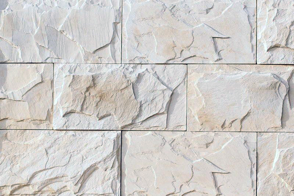 Доломит-6 Искусственный камень плитка для навесного вент фасада без расшивки шва  200X400X24 мм