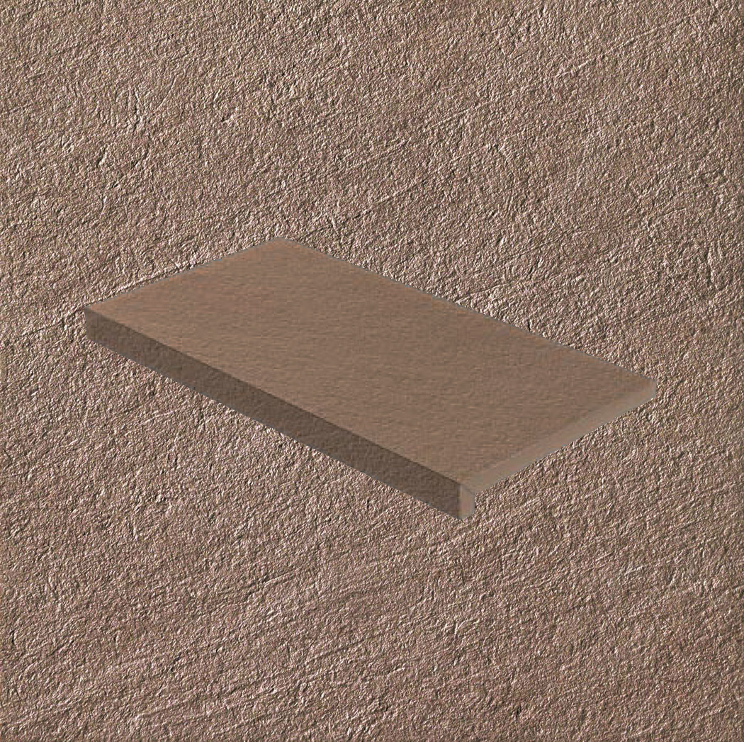 Тротуарная плитка Бежевая Lastra. Спец. Элемент- Ступень Клиф Беж \ Cliff Beige Scalino 330х600х20мм