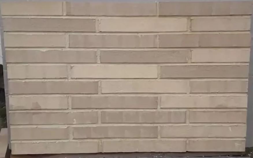 Немецкий КЛИНКЕРНЫЙ кирпич, ручная формовка Серый. Aquaterra Nevado 240*52*90 мм