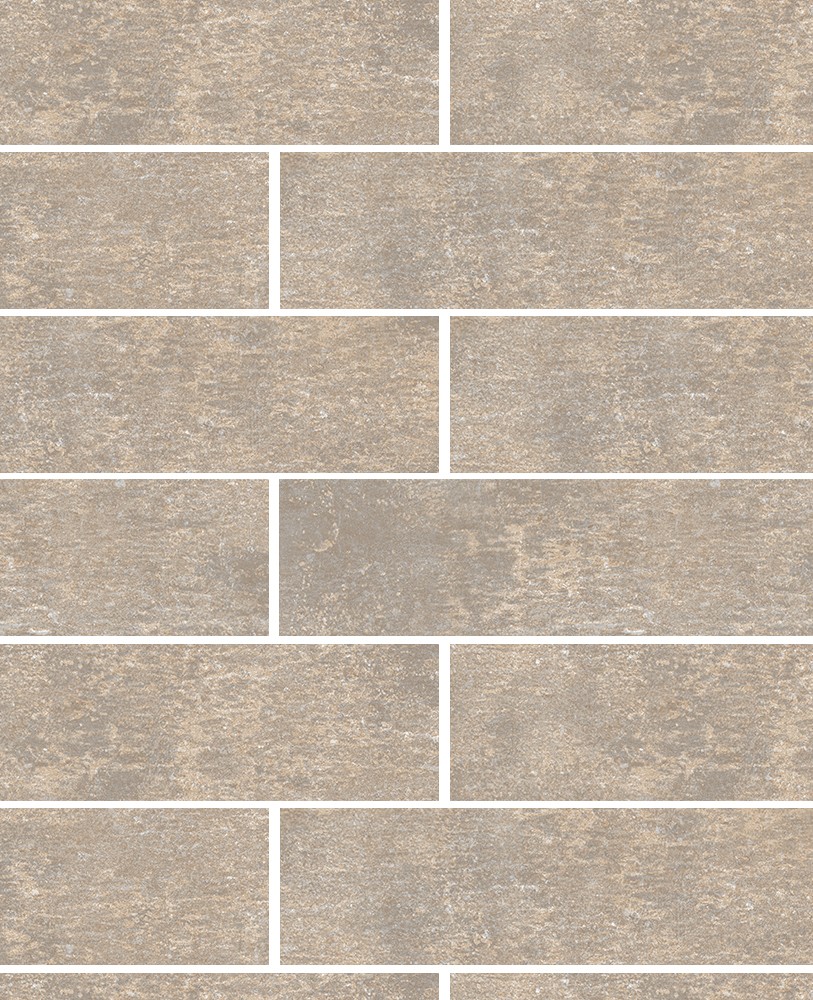 Теннесси-2 светло-бежевая клинкерная фасадная плитка под кирпич 245*65*7 мм, керамин