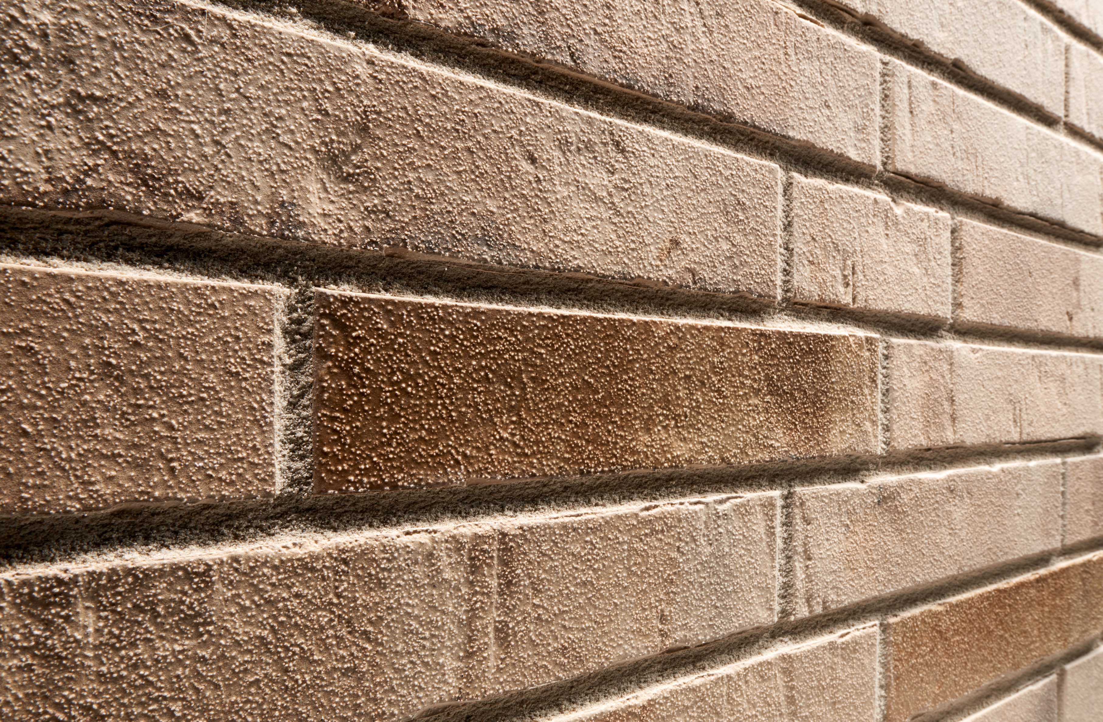 Клинкерная фасадная плитка облицовочная под кирпич Stroeher (Штроер) Kontur CG 480 beigebrand рельефная, 240*52*12 мм