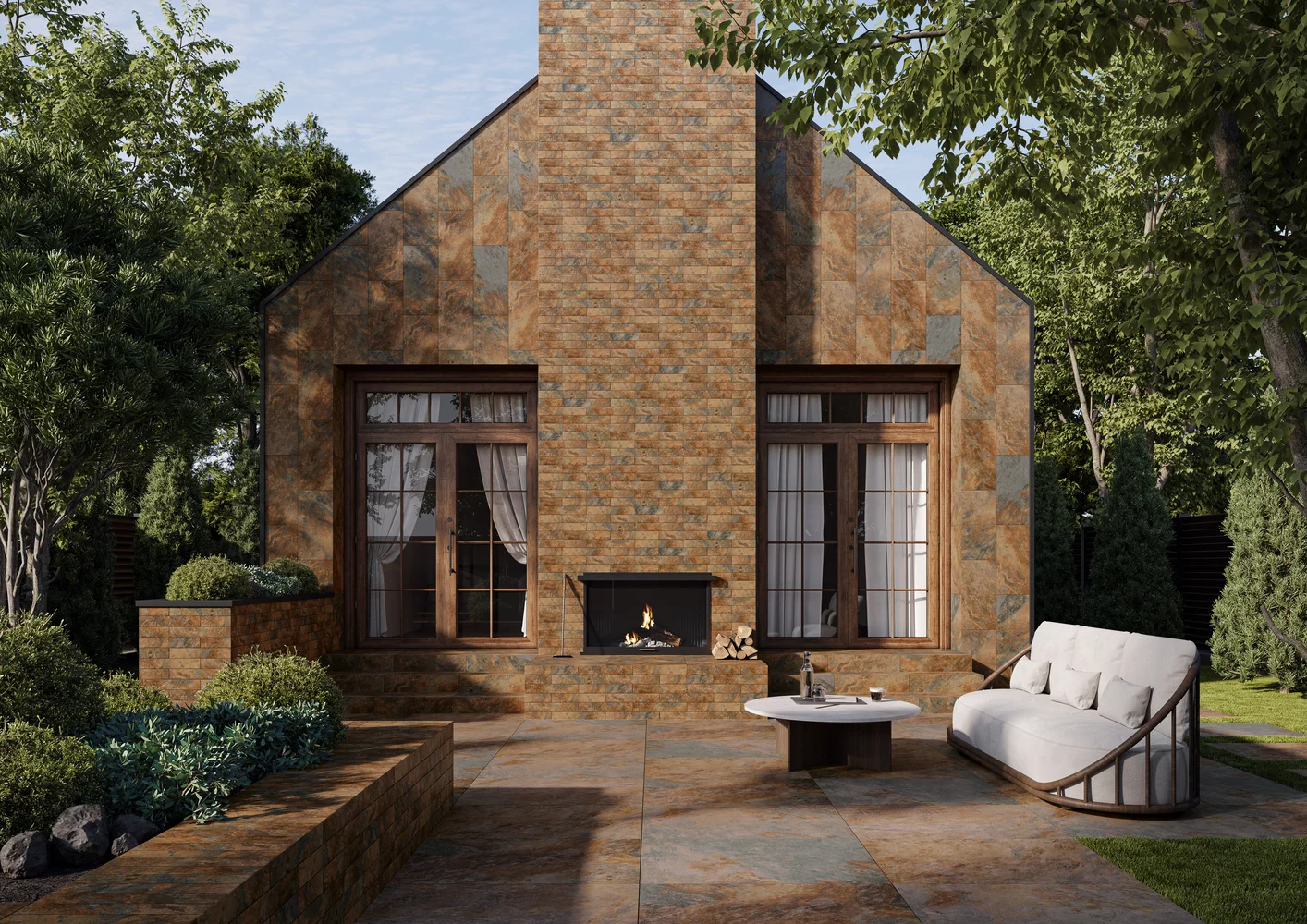 Ardis Rust 400*66*11 мм клинкерная плитка ригельная - длинный формат