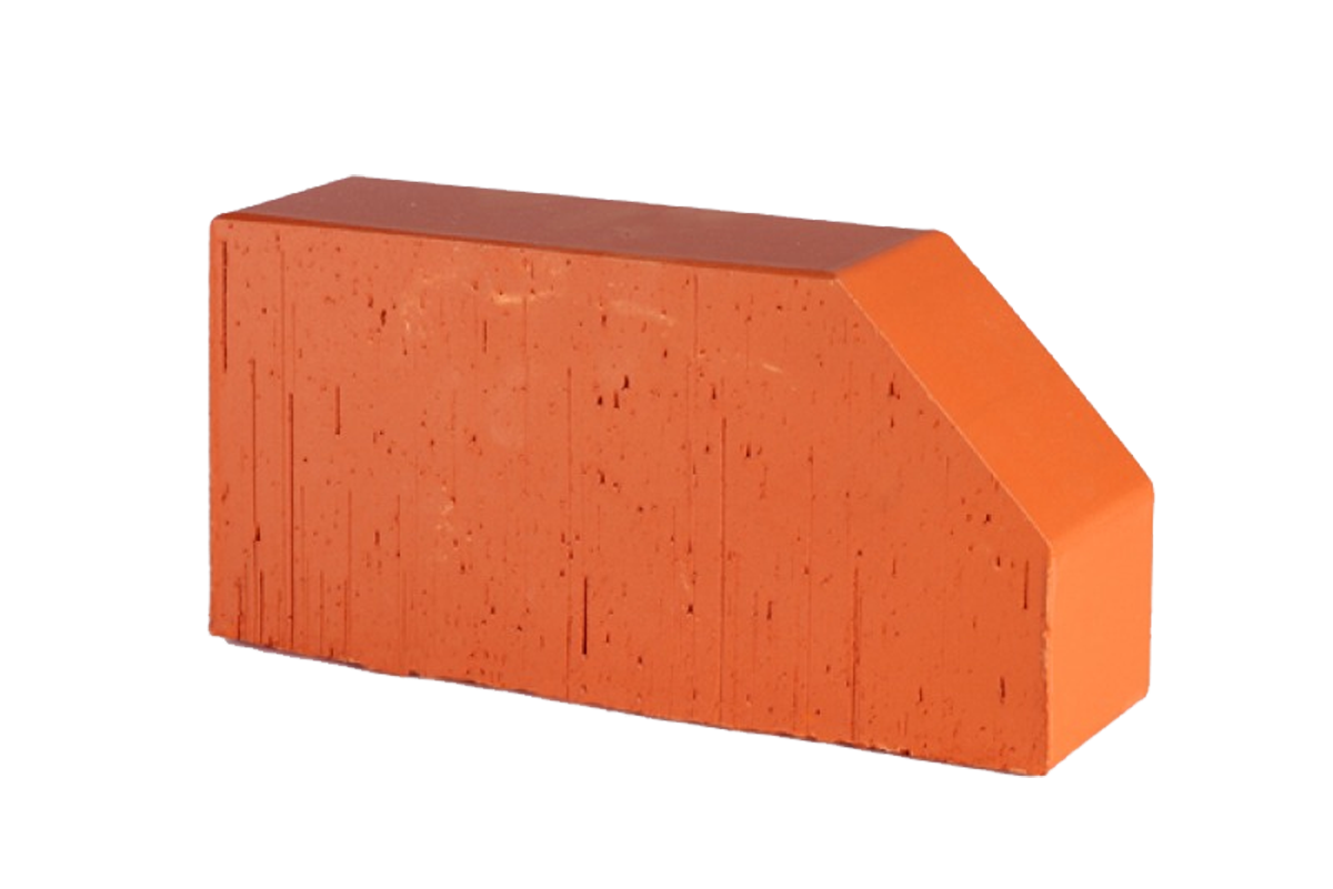 12.101106L Lode JANKA  F6 гладкий, 250*120*65 мм, Кирпич фигурный полнотелый красный