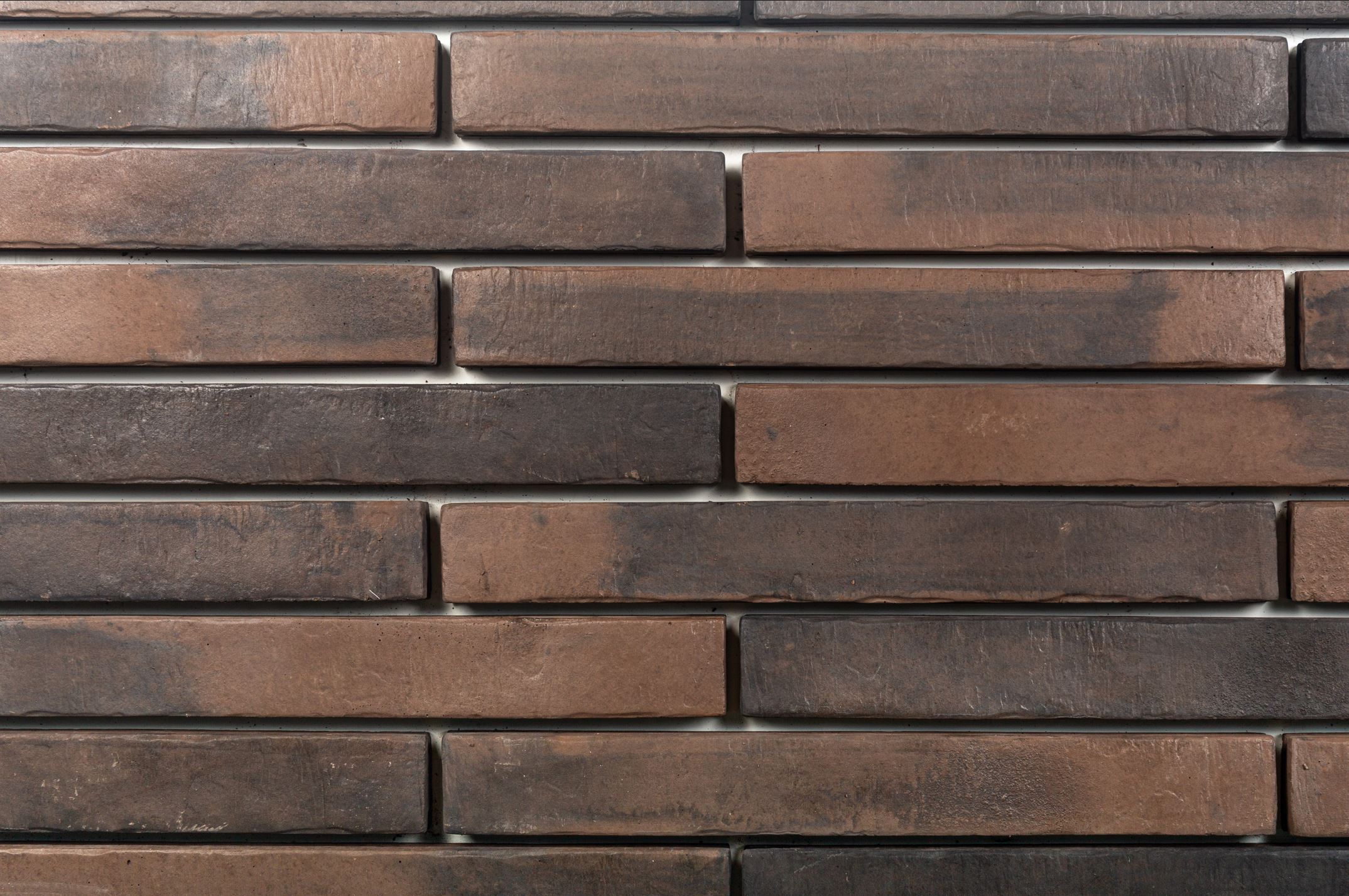 Фасадная ригельная плитка под клинкер Life Brick Лонг 368, 430*52*15 мм