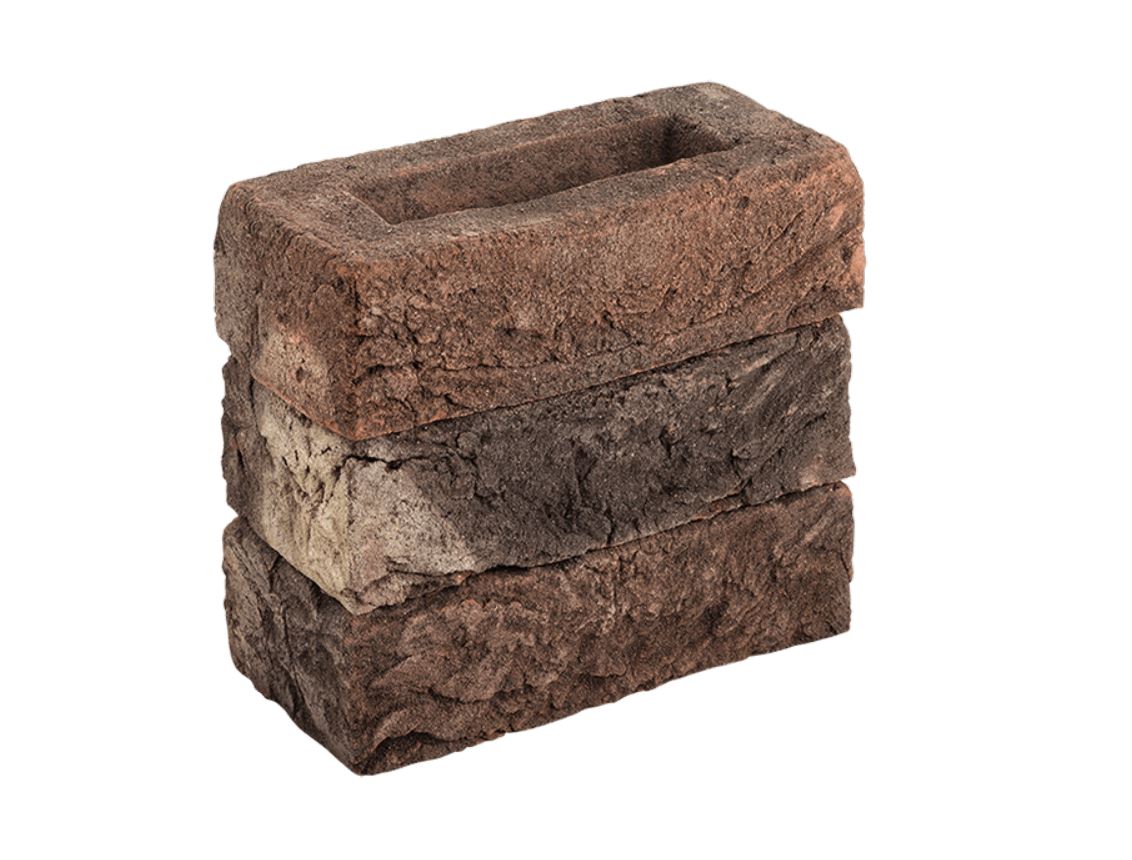 Донские зори Данилово Узорный w008 215*102*65 мм, Полнотелый кирпич ручной формовки облицовочный для печей