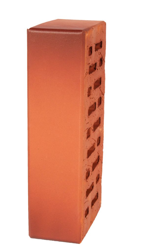 Lode GEMINI гладкий, 250*120*65 мм, Печной Кирпич керамический пустотелый, красный пестрый