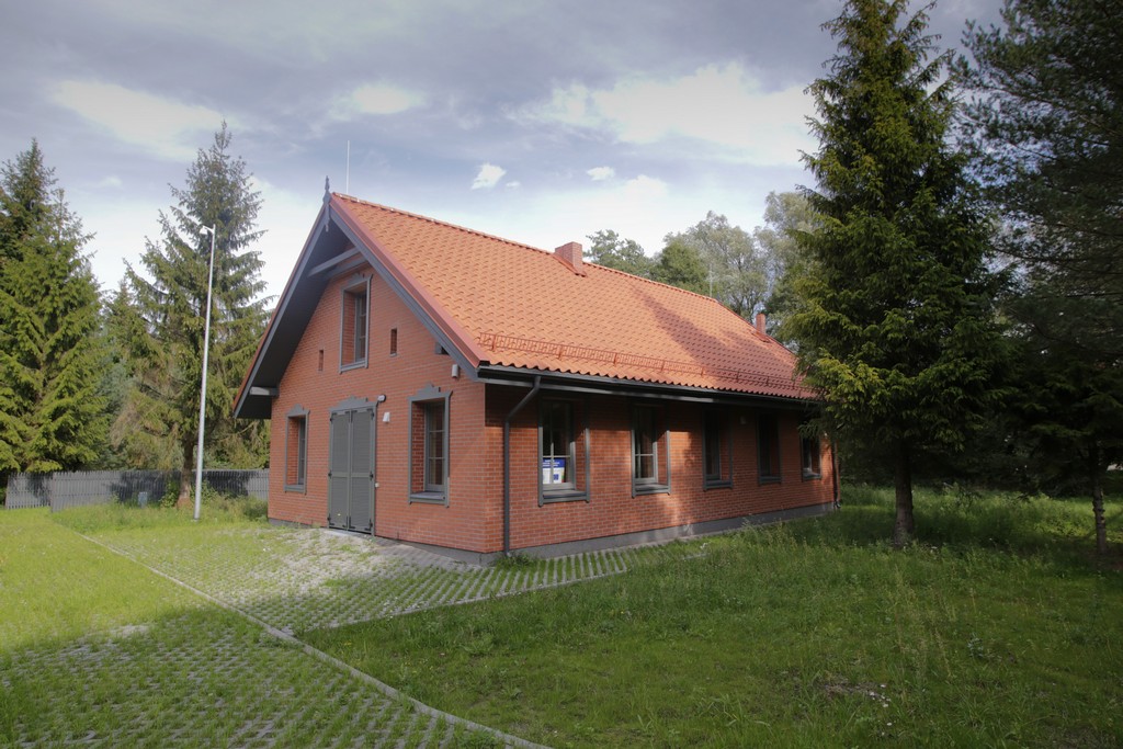 Кирпич клинкерный облицовочный красный, Lode SKARBAIS JANKA штриховая, 250*120*65 мм