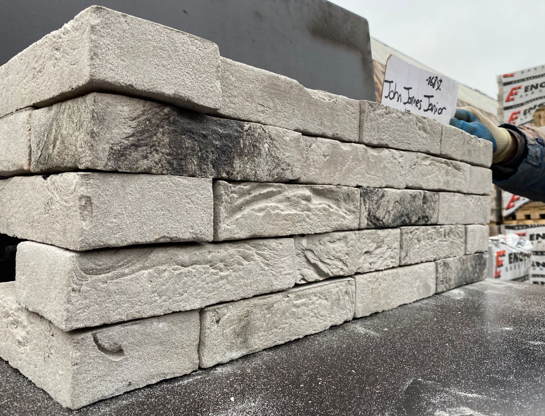 JOHN JAMES JUNIOR (LADOGA) DF 214х103х65 мм, Кирпич ручной формовки Engels baksteen