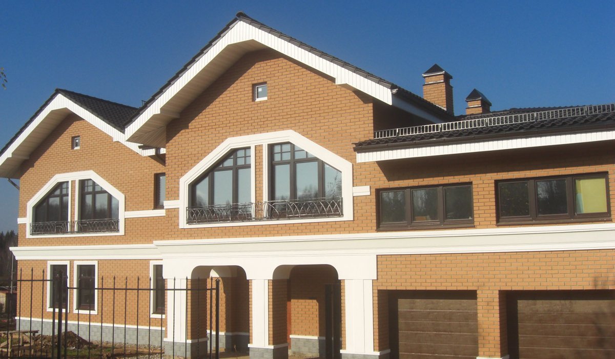 Фасадная Термопанель из пенополистирола ППС 60 мм с клинкерной плиткой Objekta Sandgelb genarbt 240*71*10 мм