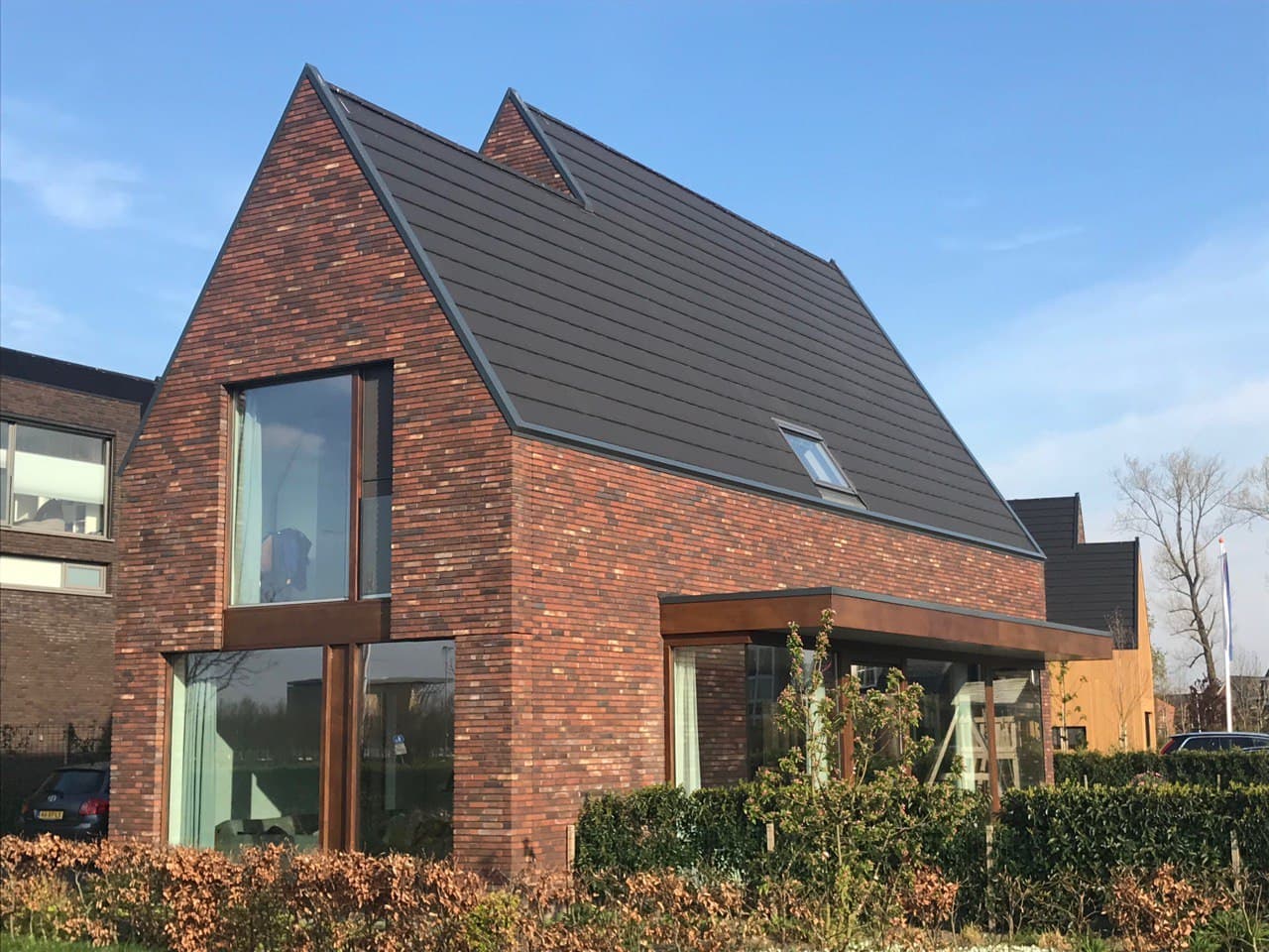 Rookkwarts WF 210х24х50 мм, Фасадная и Интерьерная Плитка ручной формовки под кирпич Engels baksteen